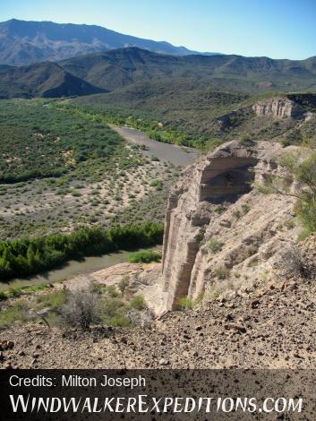 Mazatzal view of Verde River