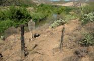 Wilderness boundary gate